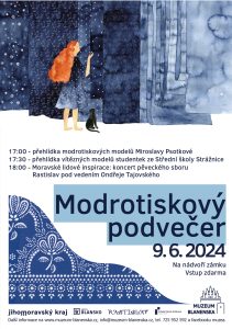 Modrotiskový podvečer